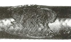 When a hose has burst, and its wire reinforcement has failed, it could mean the hose has exceeded its service life. When a hose has burst, and its wire reinforcement has failed, it could mean the hose has exceeded its service life.