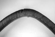 If a hose bursts at the outside of a bend, it is likely the recommended minimum bend radius was violated. If a hose bursts at the outside of a bend, it is likely the recommended minimum bend radius was violated.