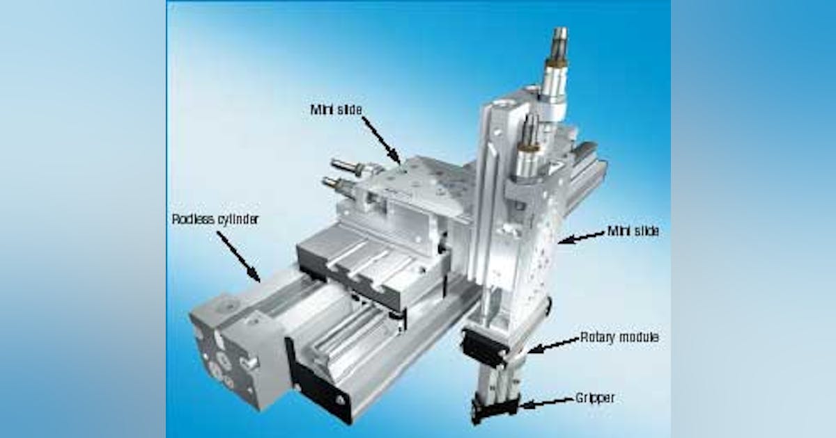 Modular system automates small-parts handling | Power & Motion