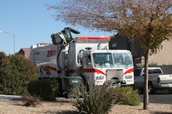 Upgrading to Eaton’s Power-on-Demand hydraulic system has made the McNeilus ZR series the fastest side loader in the industry. (Click on image for larger view.) Upgrading to Eaton’s Power-on-Demand hydraulic system has made the McNeilus ZR series the fastest side loader in the industry. (Click on image for larger view.)