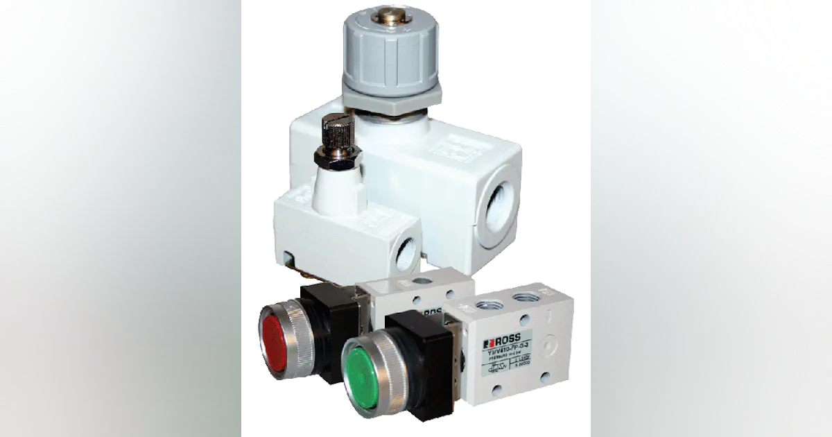 Flow control, pushbutton valves | Power & Motion Tech