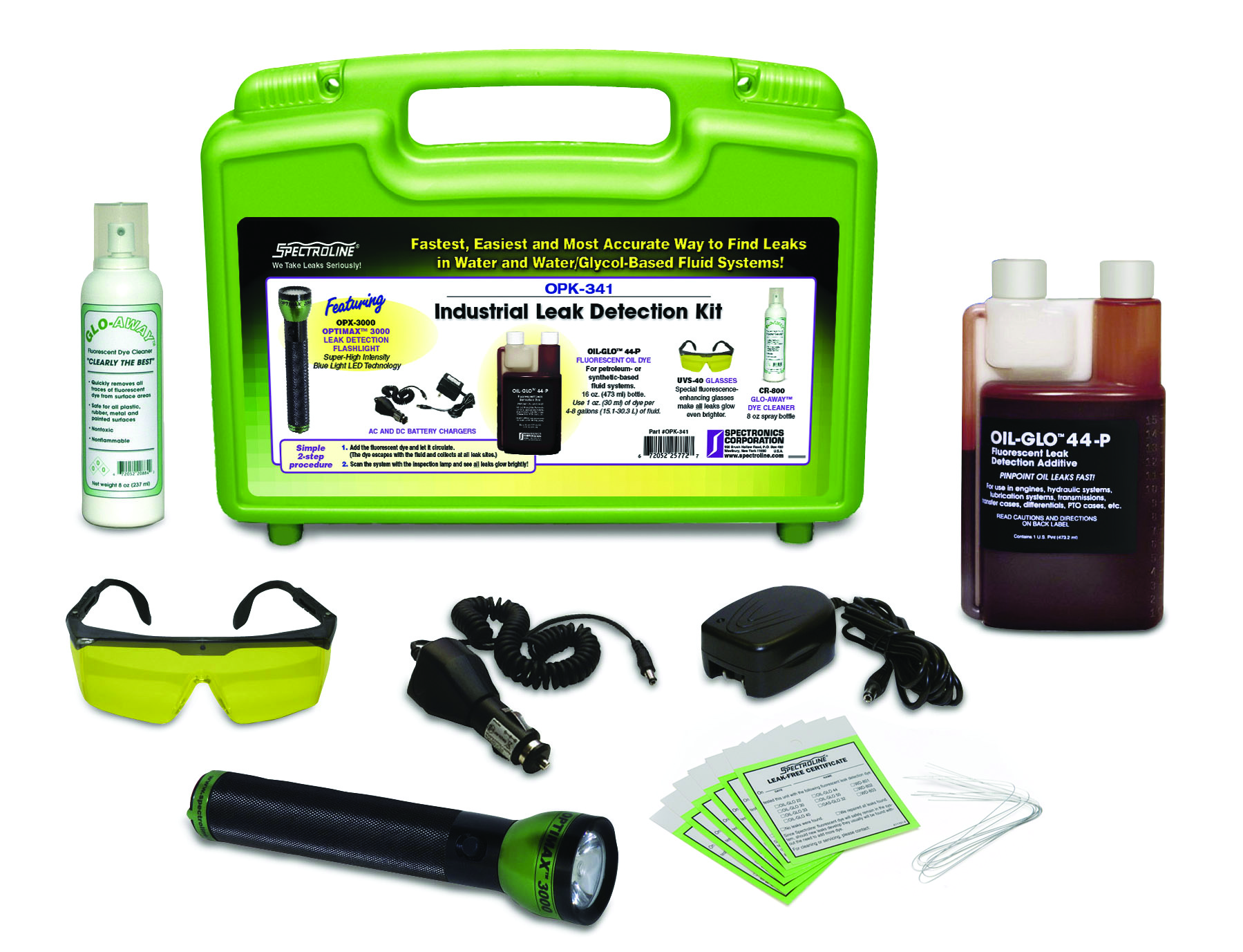 Leak detection kit reveals oilbased fluid Power & Motion