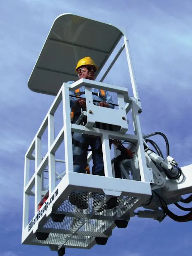 Aerial work platform has all-hydraulic control | Power & Motion