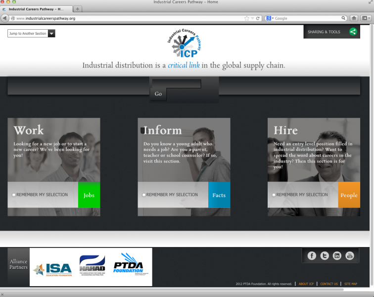 Industrial jobs website updated Power & Motion