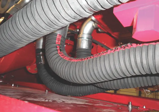 Return-line hose snakes its way to pumps | Power & Motion