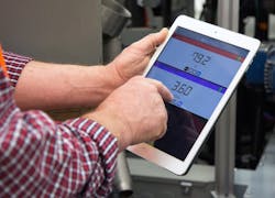 Once captured, data is wirelessly transmitted to Parker Hannifin's SCOUT Mobile, a user-friendly interface that provides instant and easy access to data for a variety of stakeholders via smart phone or tablet devices. Once captured, data is wirelessly transmitted to Parker Hannifin's SCOUT Mobile, a user-friendly interface that provides instant and easy access to data for a variety of stakeholders via smart phone or tablet devices.