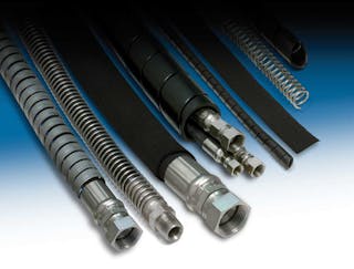 High-pressure hose from Kurt Hydraulics handles tight bends in