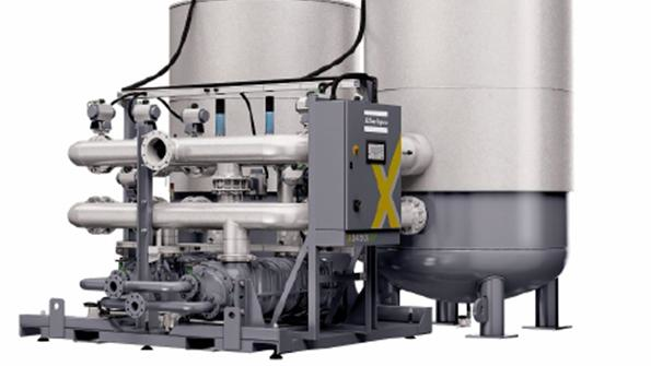 Compressed air gives a boost to rotary drilling Power & Motion