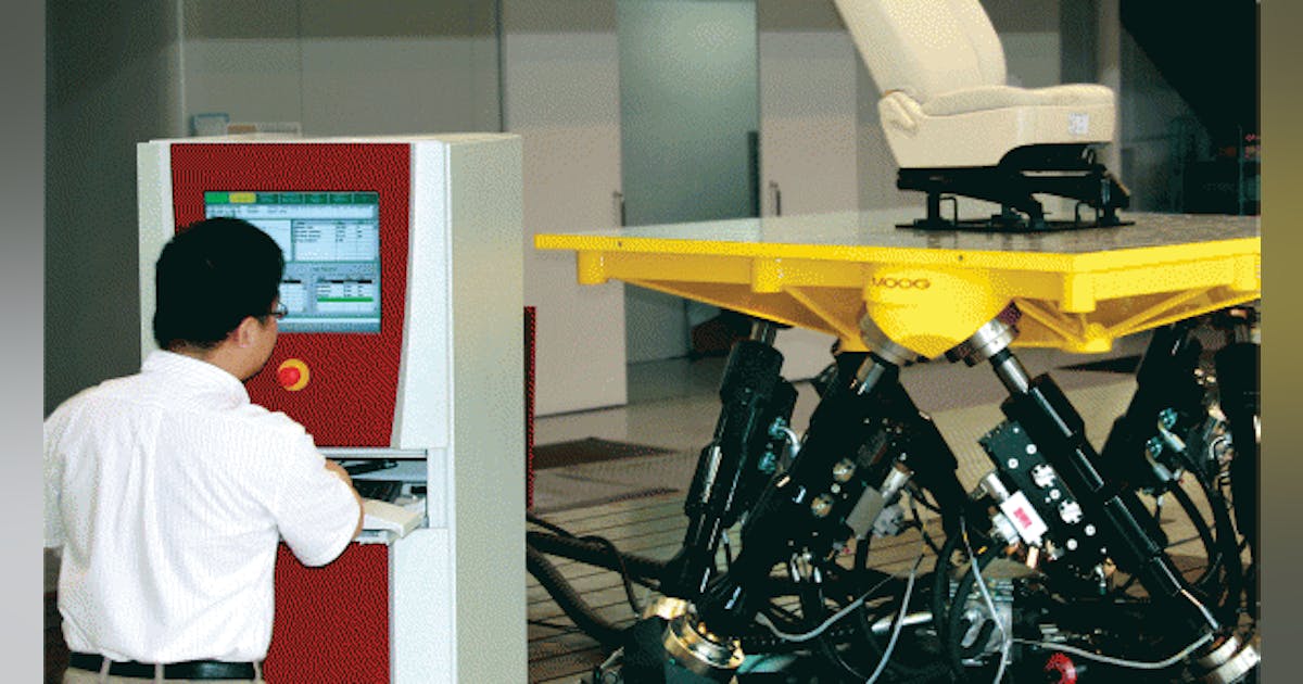Simulation table produces more realistic testing | Power & Motion Tech