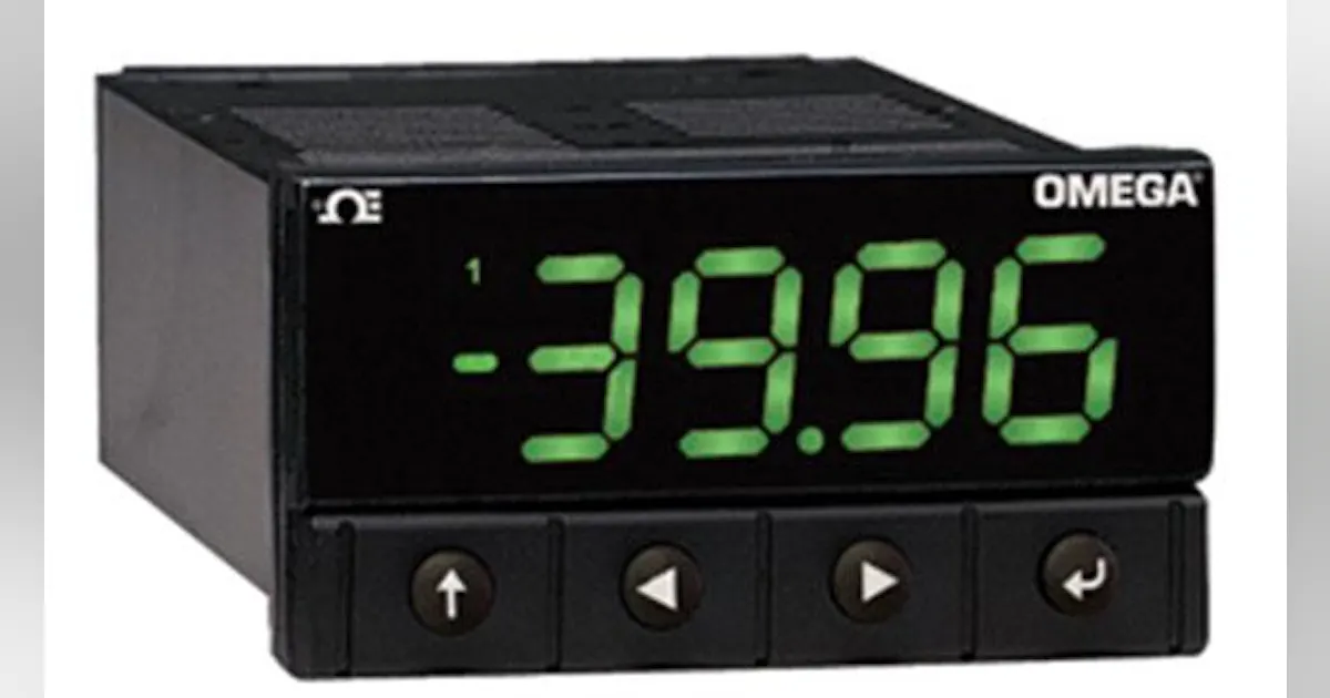 Dig Meter Digital Panel Meters Accept a Wide Range of Inputs | Power & Motion Tech