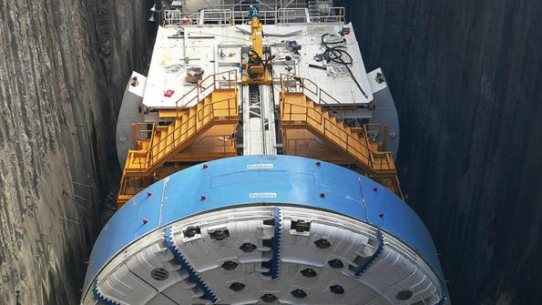 Tunnel Reaches Two Miles Under Lake Michigan Power & Motion