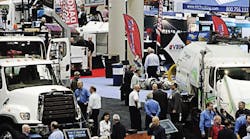 The NTEA consists of nearly 1,800 companies that manufacture, distribute, install, sell, and repair commercial trucks, truck bodies, truck equipment, trailers, and accessories. Fluid power professionals can take advantage of the show to make connections with peers in the work truck industry. (Courtesy of The Municipal)