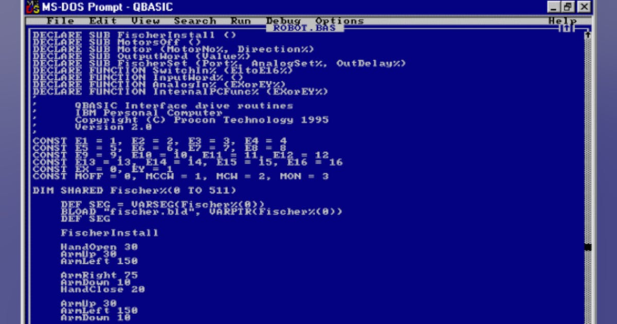 Qbasic Logo Features(Advantages) Of Qbasic Programming Language All