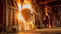 Hydraulic fluids-Metal smelting furnace