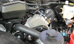 Lightweight Underhood Compressor Eyes Ford F-250, 350 Trucks Lightweight Underhood Compressor Eyes Ford F-250, 350 Trucks