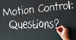 Motion control chalkboard Motion control chalkboard