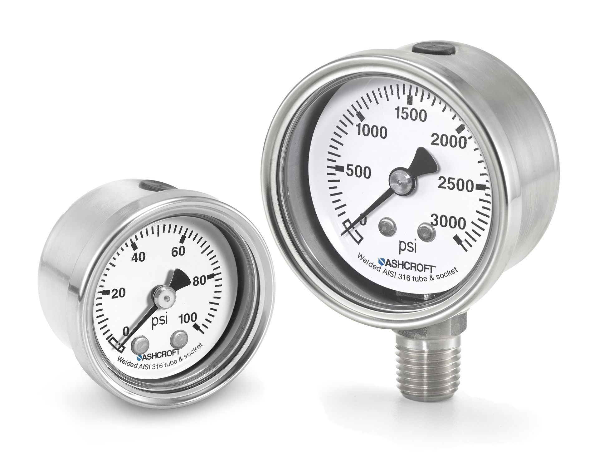 compact pressure guages