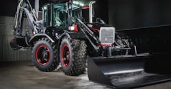 Huddig's loader backhoe Huddig's loader backhoe