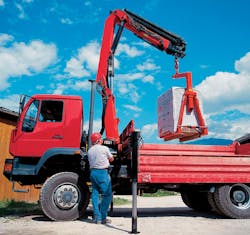 Truck crane Truck crane