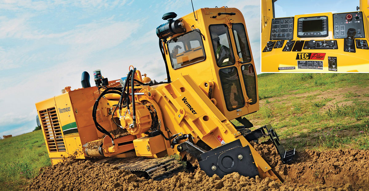 Vermeer LSHT motor closeup