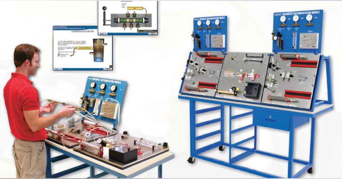 Pneumatic Training Kit Helps Teach Fluid Power | Power & Motion Tech