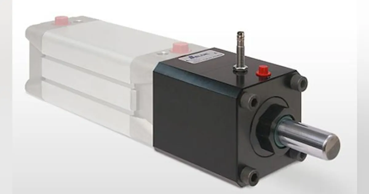 Pneumatic rod lock | Power & Motion Tech