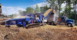 Peterson Pacific’s mobile loader Peterson Pacific’s mobile loader