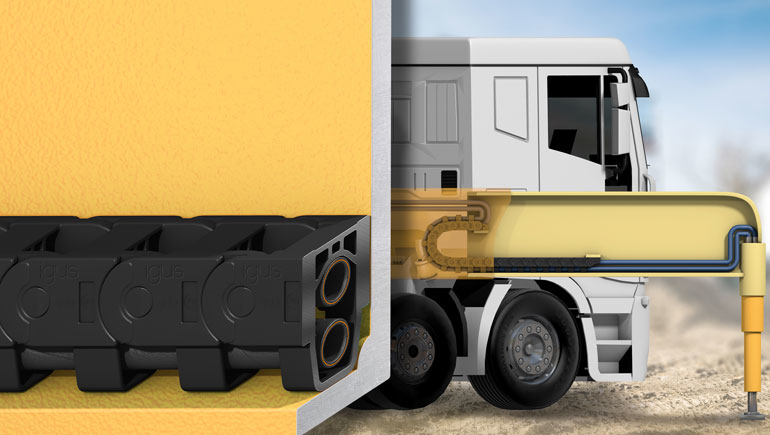 E2 hydraulic Energy Chain carriers