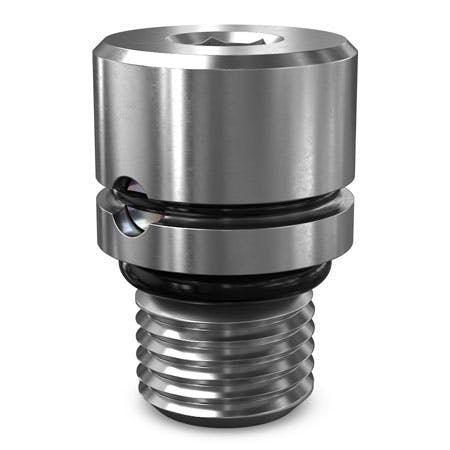 Parker&rsquo;s ball check valves are cartridges designed to be inserted inside manifolds and can handle flow up to 3.8 lpm (1 gpm) and pressures up to 350 bar (5,000 psi) for circuit optimization and space savings.