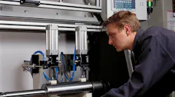 Machine with cylinders