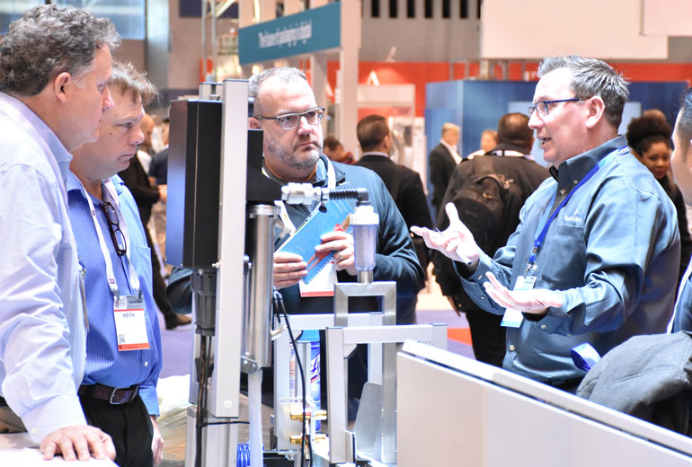 Pack Expo show floor