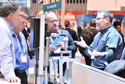 Pack Expo show floor Pack Expo show floor