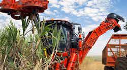 Sugarcane harvesters use multiple hydraulic motors, pumps, and cylinders for a variety of functions. When an OEM redesigned a harvester, emphasis was placed on reducing fuel consumption by 10% without compromising service life and reliability of the machine’s hydraulic system. Sugarcane harvesters use multiple hydraulic motors, pumps, and cylinders for a variety of functions. When an OEM redesigned a harvester, emphasis was placed on reducing fuel consumption by 10% without compromising service life and reliability of the machine’s hydraulic system.