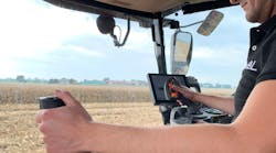 By eliminating a combine&rsquo;s steering wheel, the IDEALDrive steer-by-wire system allows operators an unobstructed view in front of the machine to improve both safety and productivity.