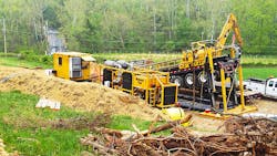 The Vermeer drill. The Vermeer drill.