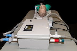 The emergency ventilator system is composed of the common CPAP machine, the Re-InVent valve assembly, and the standard tubing and tracheal tube used in current ventilators. The emergency ventilator system is composed of the common CPAP machine, the Re-InVent valve assembly, and the standard tubing and tracheal tube used in current ventilators.