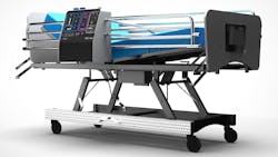 Bed with ventilator Bed with ventilator