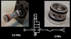 Schematic, dirty valve and tape collage Schematic, dirty valve and tape collage