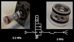 Schematic, dirty valve and tape collage Schematic, dirty valve and tape collage