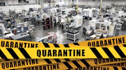 Factory floor and quarantine floor