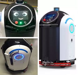 Orbbec 3D sensing technologies are used in a variety of sanitizing robots. Orbbec 3D sensing technologies are used in a variety of sanitizing robots.
