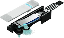 This Festo 2/2-way proportional valve uses piezo technology. This Festo 2/2-way proportional valve uses piezo technology.