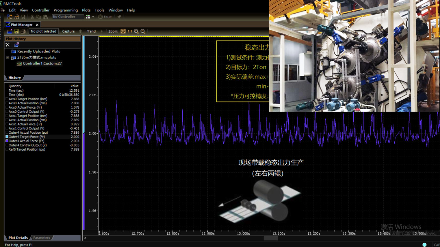 Calendering machine and screenshot collage