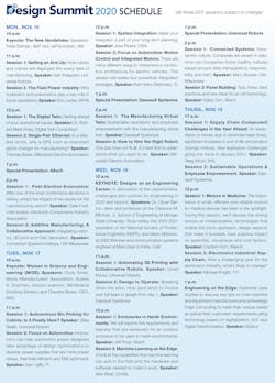 Design Summit Schedule For Web Revised Design Summit Schedule For Web Revised