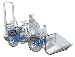 Because they can deliver high power densities in a very compact package, radial piston motor systems are well suited for wheeled, tracked and chain-driven equipment. Because they can deliver high power densities in a very compact package, radial piston motor systems are well suited for wheeled, tracked and chain-driven equipment.