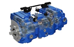 Back-to-back hydraulic pump Back-to-back hydraulic pump