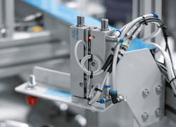 The DFM base model series from Festo is a popular pneumatic guided drive. The DFM base model series from Festo is a popular pneumatic guided drive.