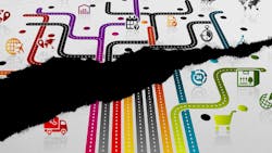 Broken infrastructure Broken infrastructure