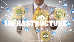 Artist's rendering of infrastructure Artist's rendering of infrastructure