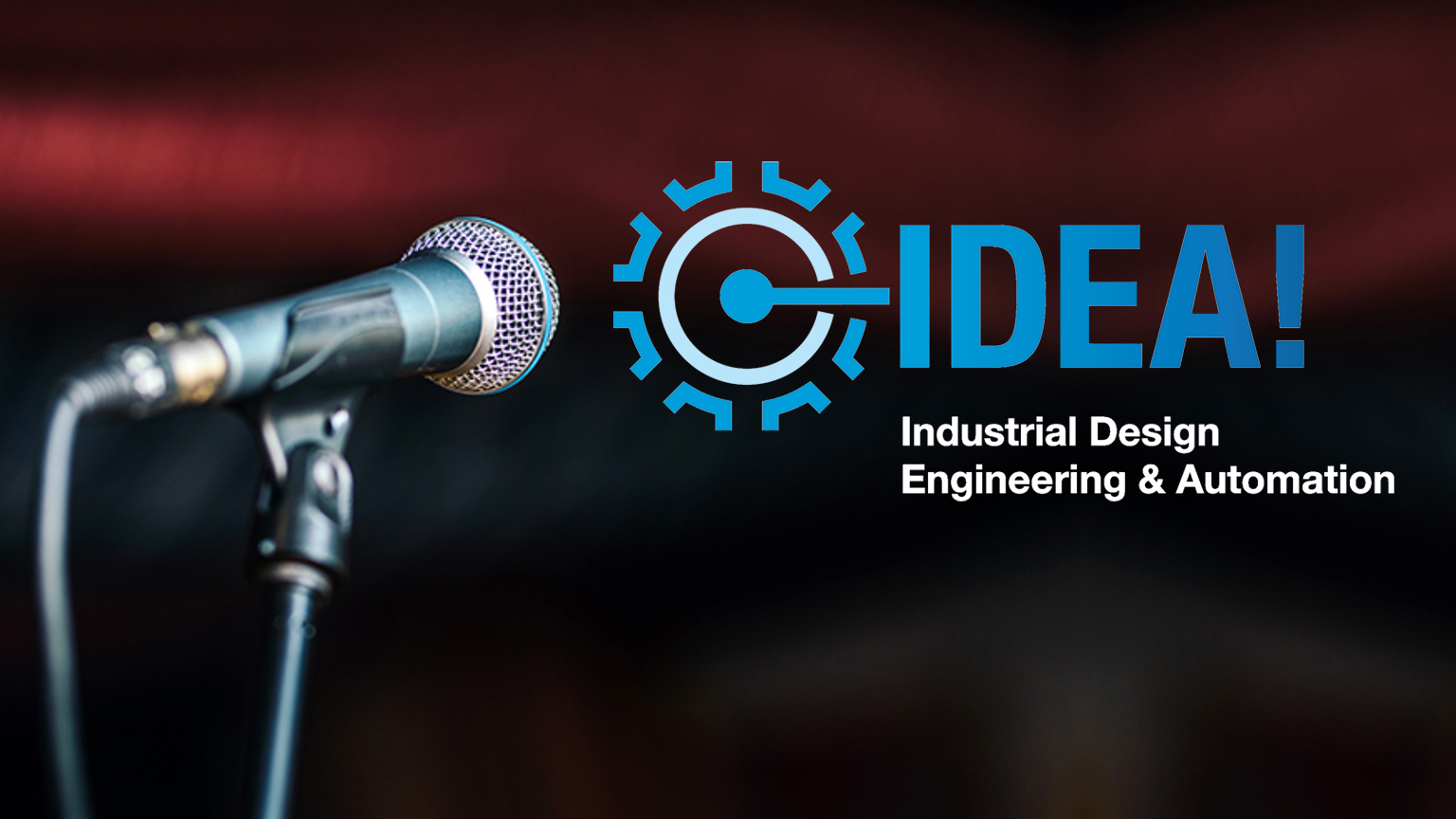 Microphone with IDEA! logo